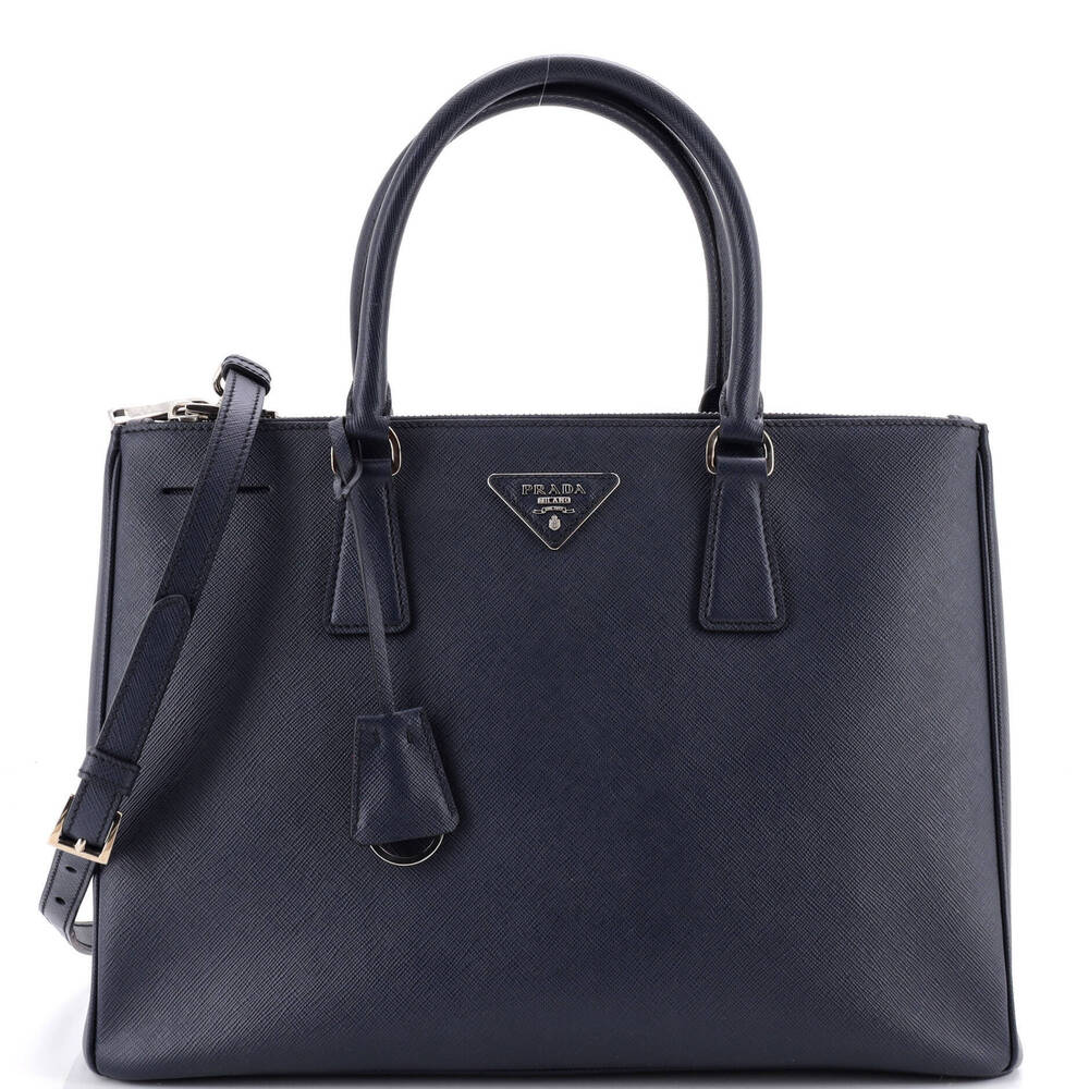 Prada Medium Double Zip Lux Tote